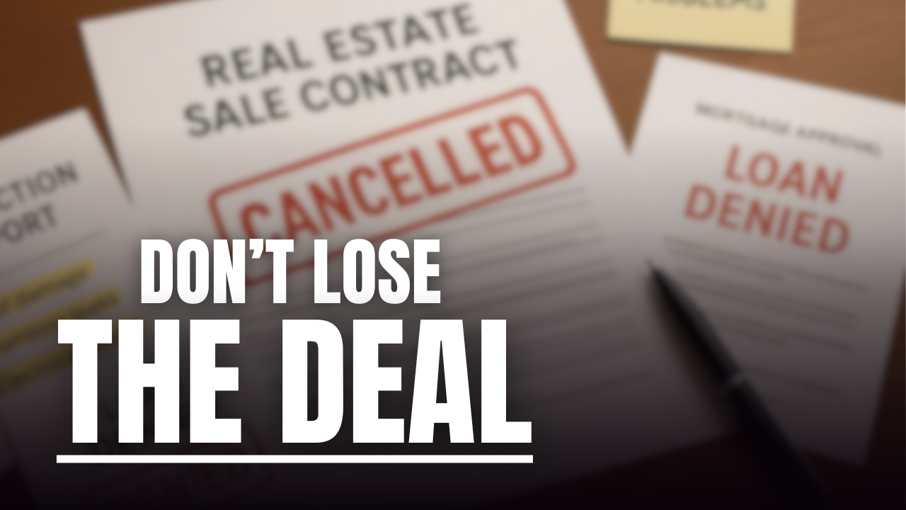 Top Reasons Buyers Cancel a Home Sale
